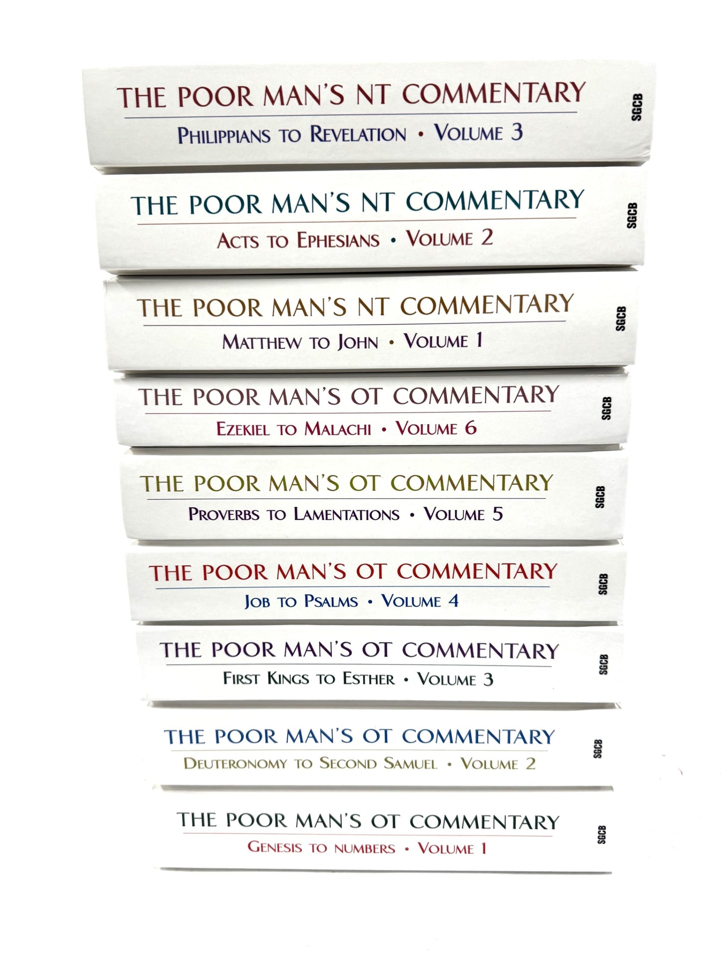 The Poor Man's Old and New Testament Commentary 9 vol. set