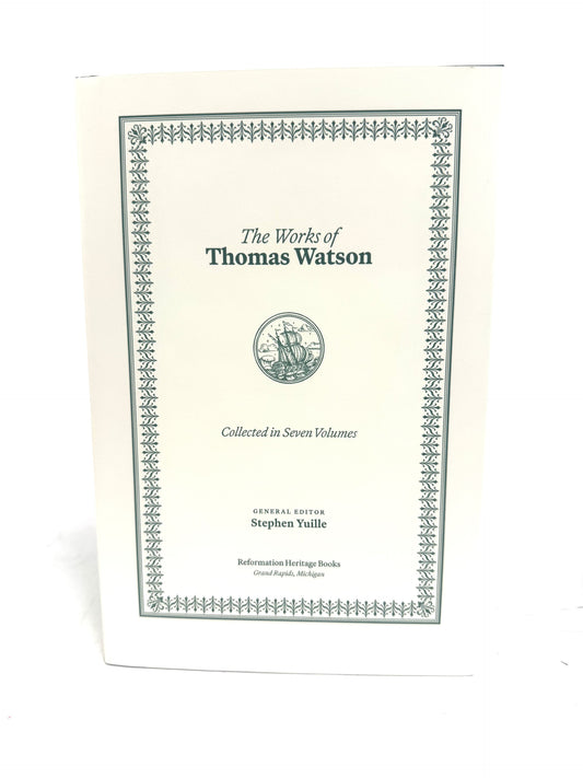 Works of Thomas Watson 7 vol. set