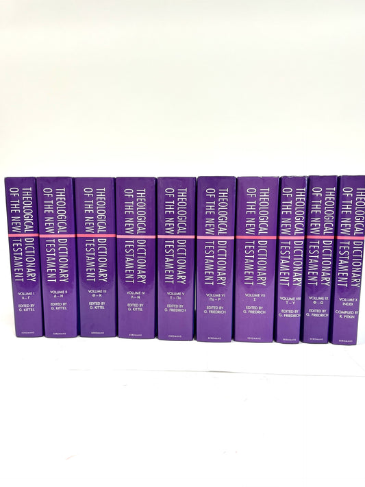 Theological Dictionary of the Old Testament 10 vol. set