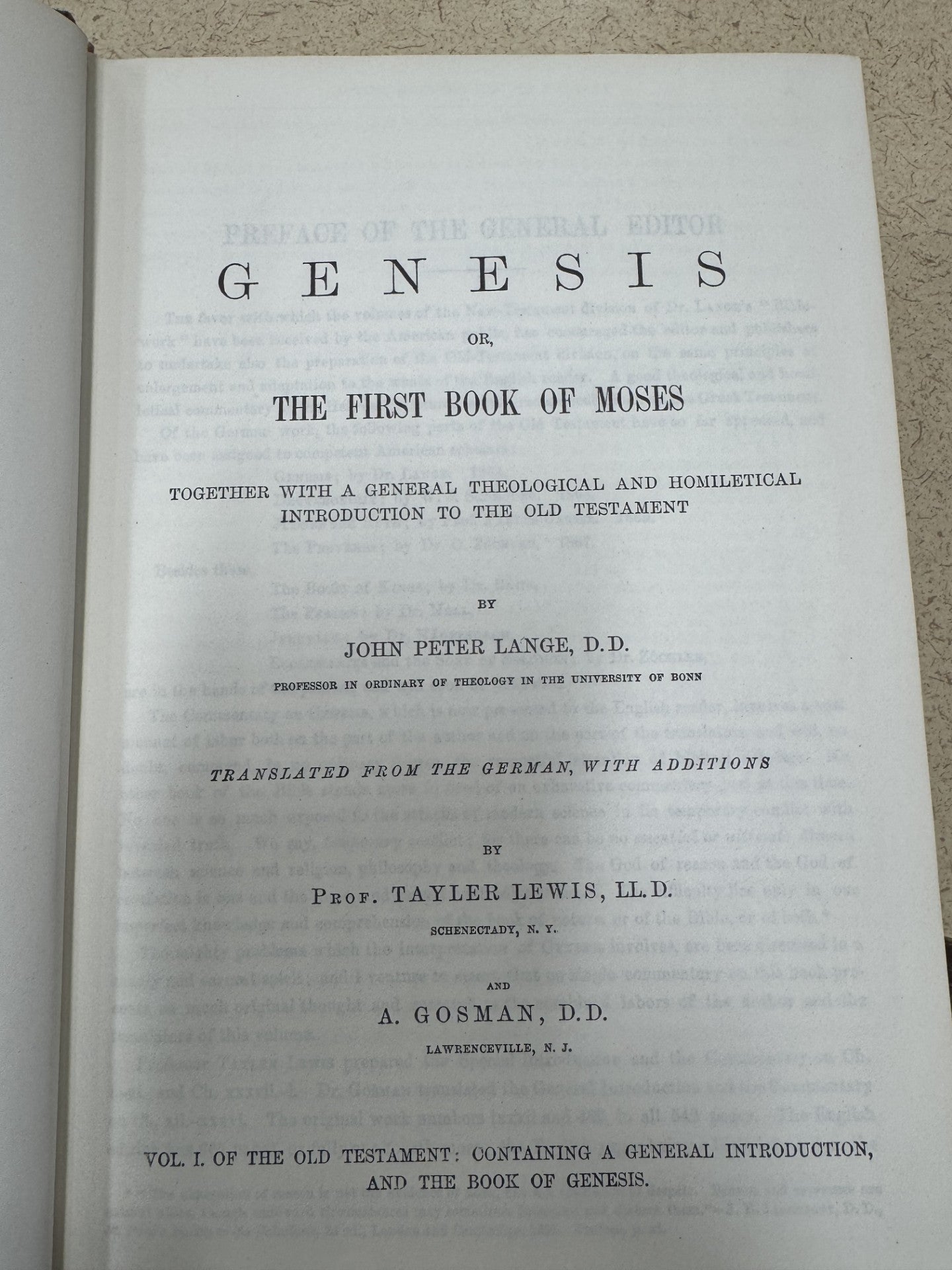 Lange's Commentary on the Holy Scriptures 12 vol. complete set