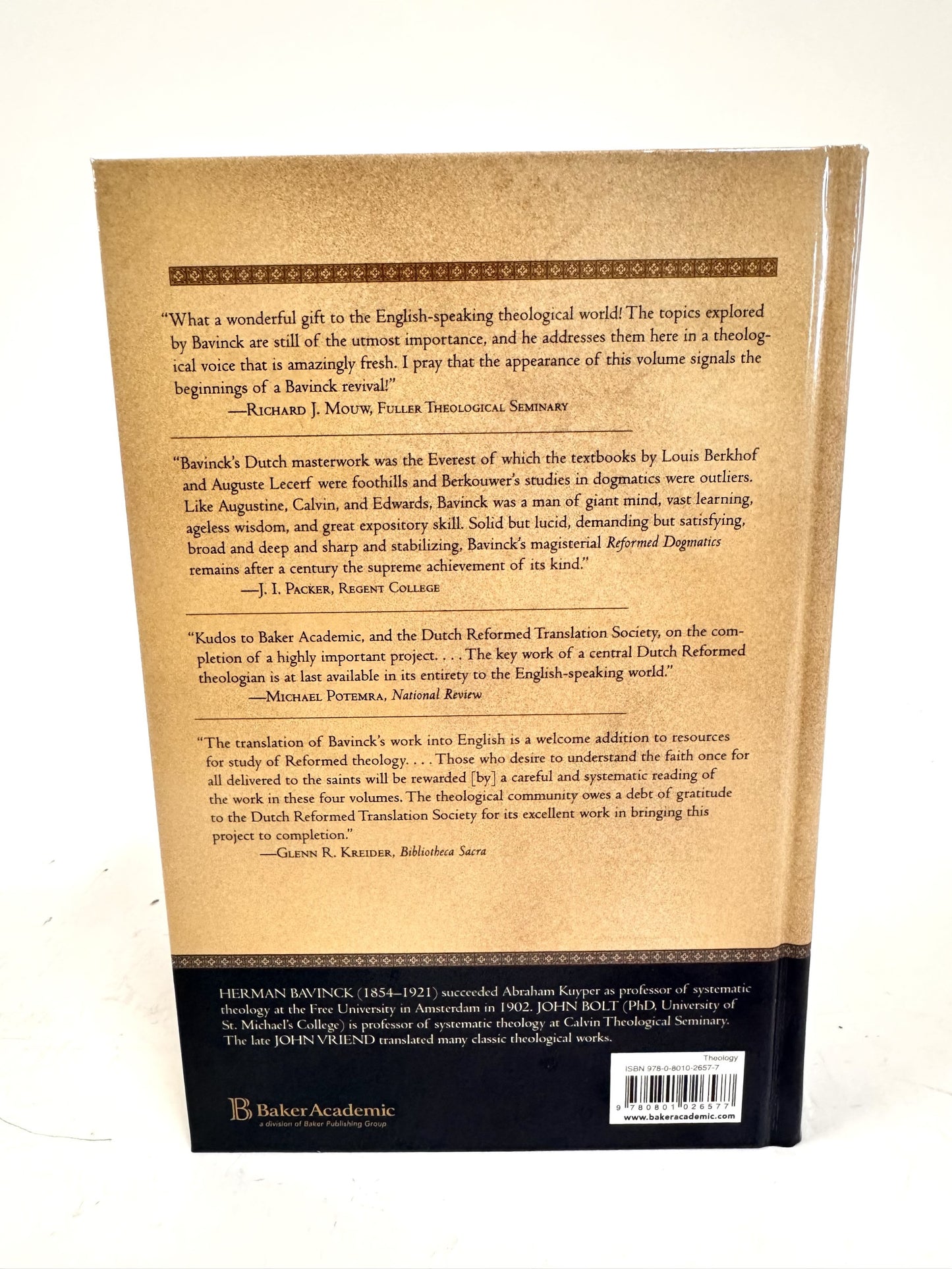 Reformed Dogmatics 4 vol. set