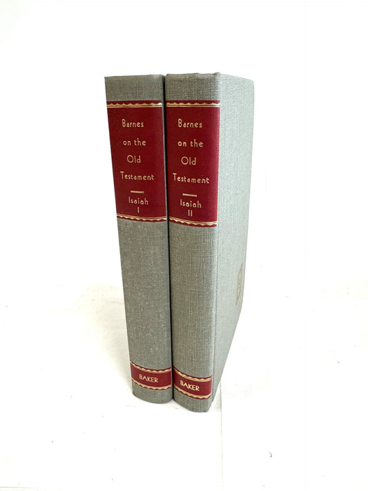 Barnes' Notes on Isaiah 2 vol. set