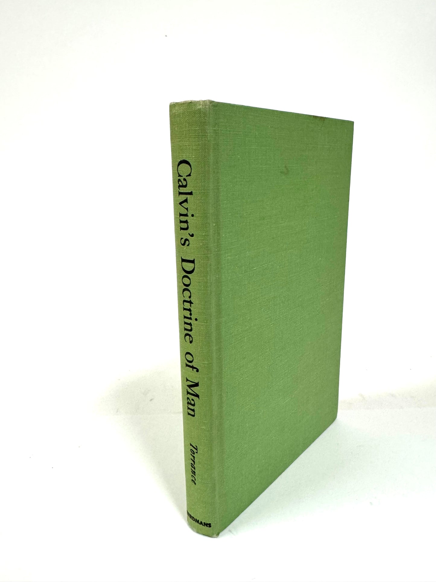 Calvin's Doctrine of Man