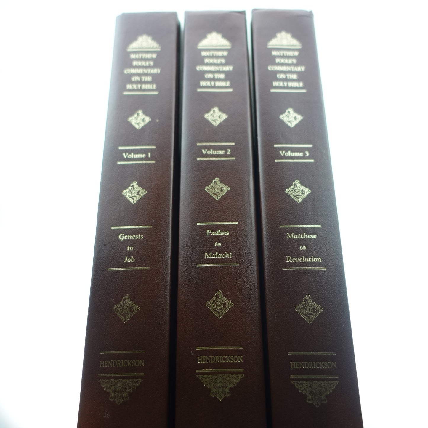 Matthew Poole's Commentary (3 Volumes)