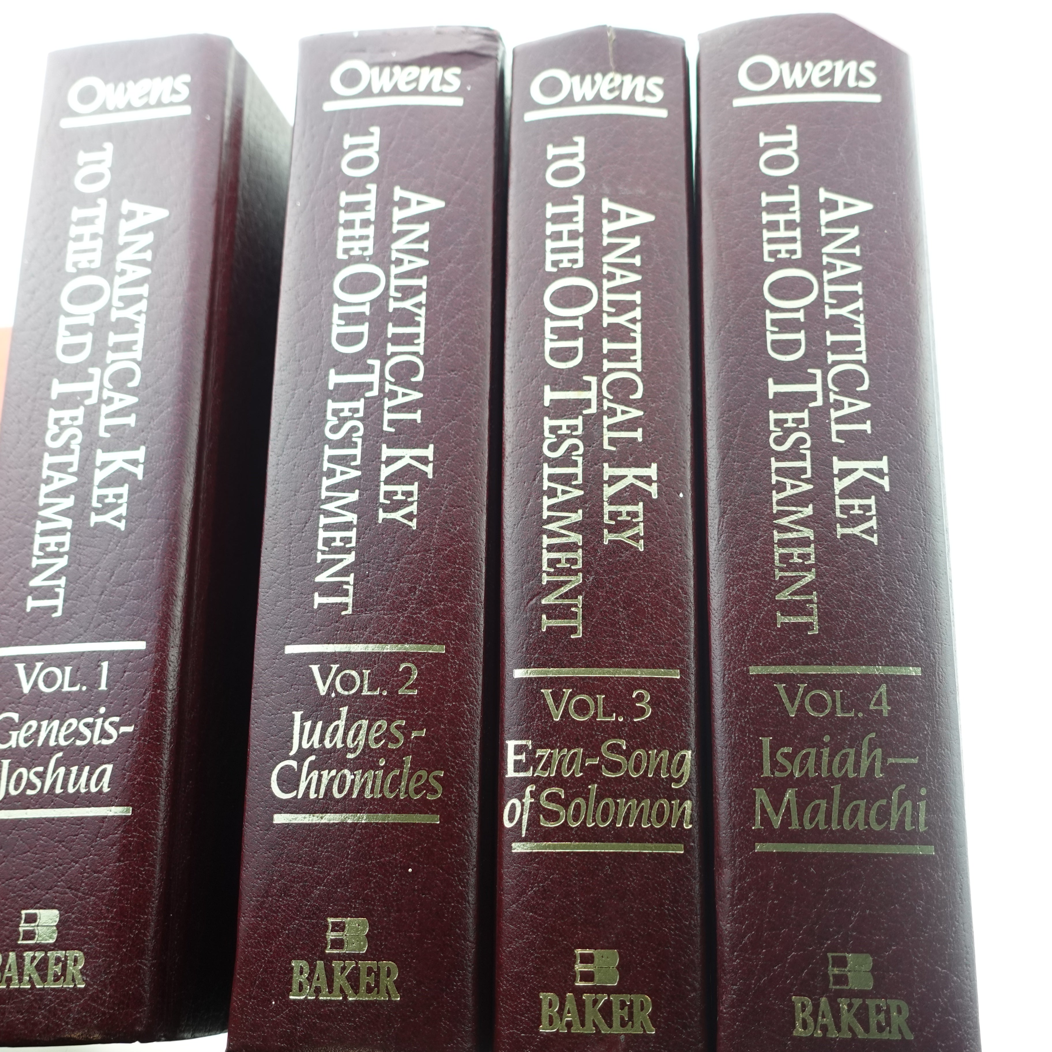 Analytical Key to the Old Testament 4 vol. set