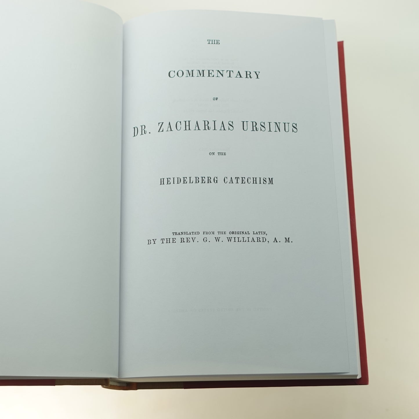 Commentary on the Heidelberg Catechism