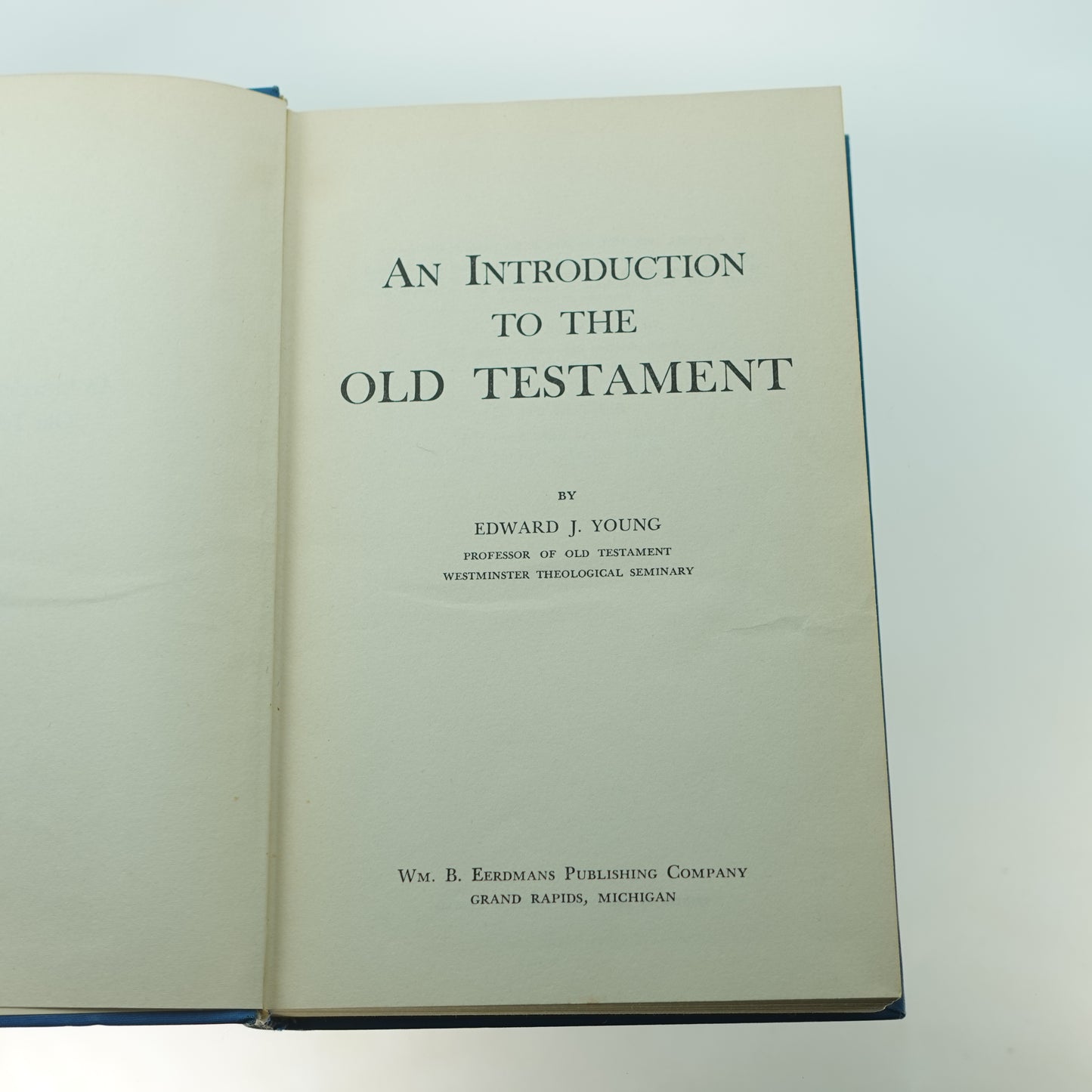 An Introduction to the Old Testament