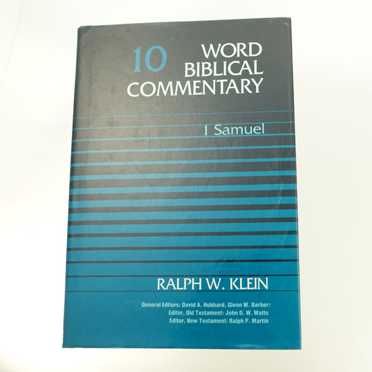 1 Samuel WBC Vol. 10