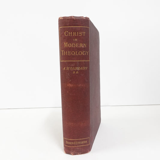 Christ in Modern Theology