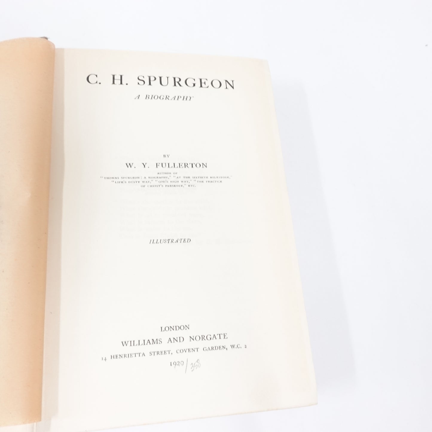 C. H. Spurgeon