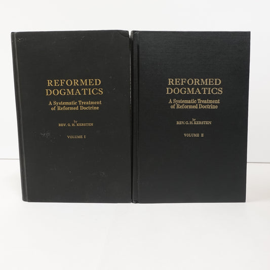 Reformed Dogmatics