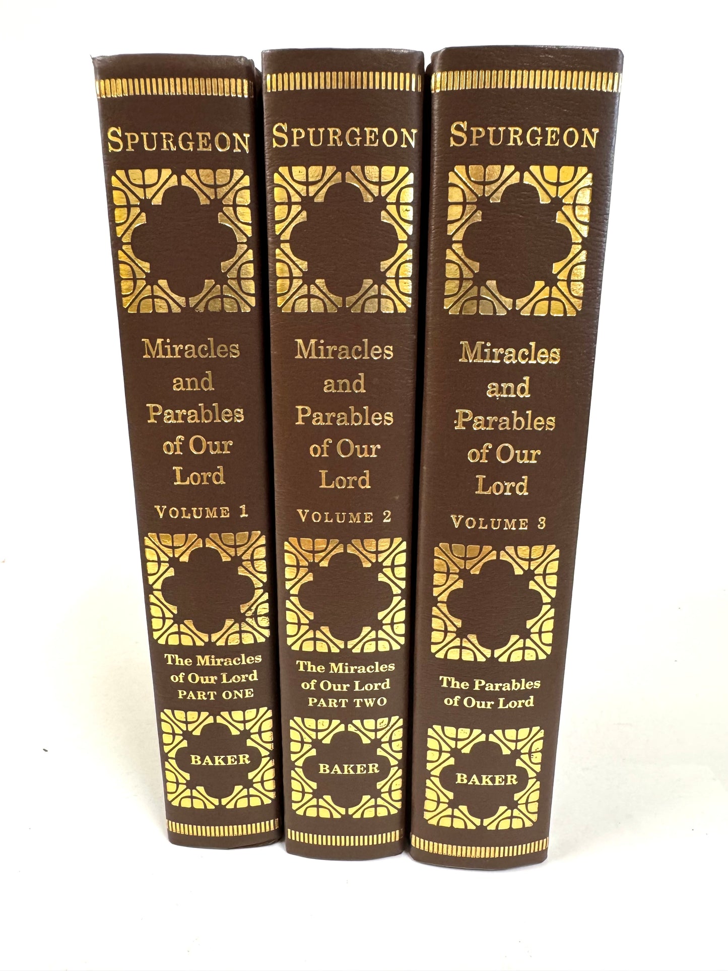Miracles and the Parables of Our Lord 3 v. set