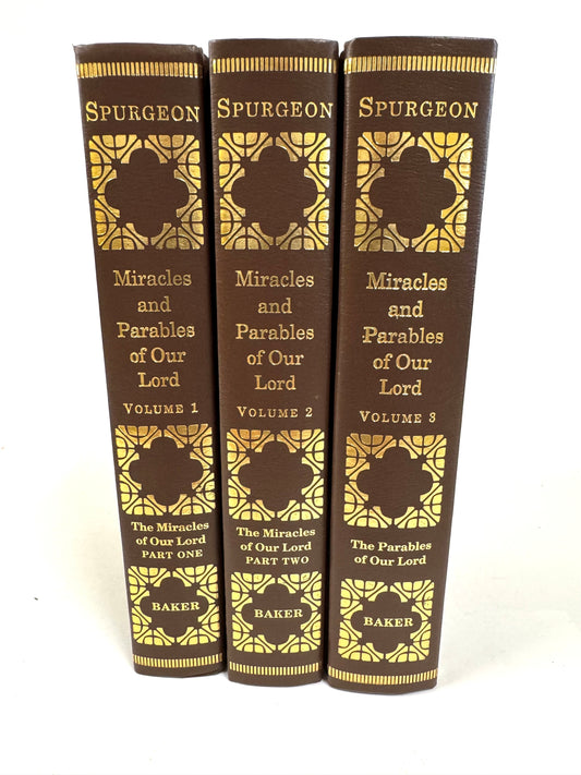 Miracles and the Parables of Our Lord 3 v. set