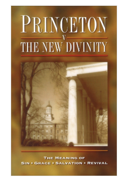 Princeton V. the New Divinity