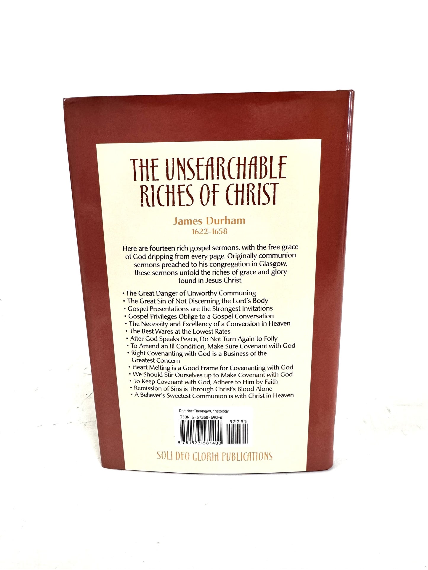 The Unsearchable Riches of Christ