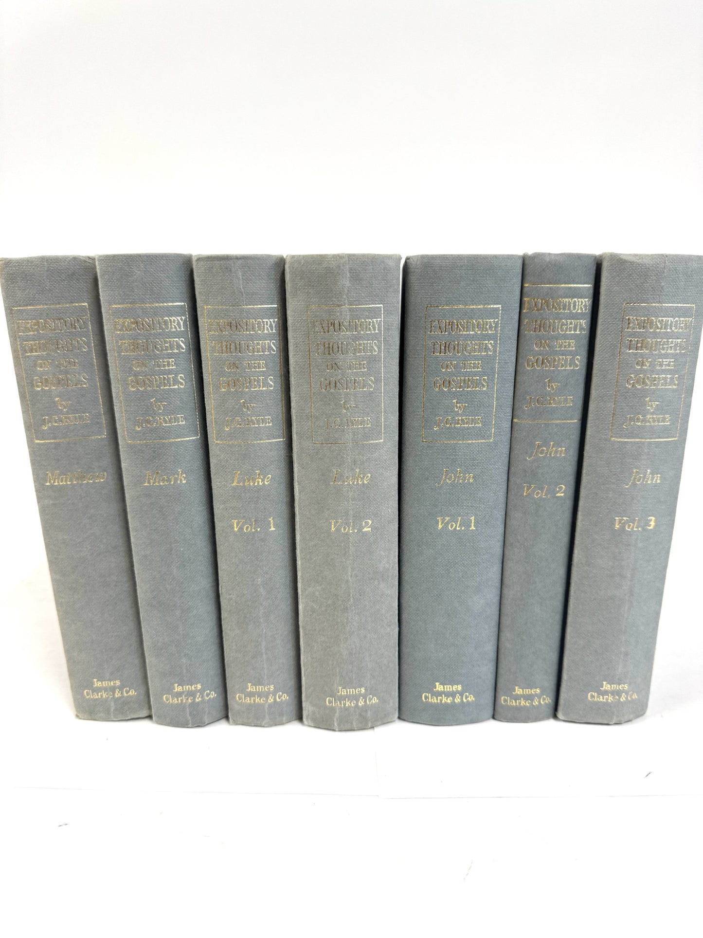 Expository Thoughts on the Gospels 7 vol. set