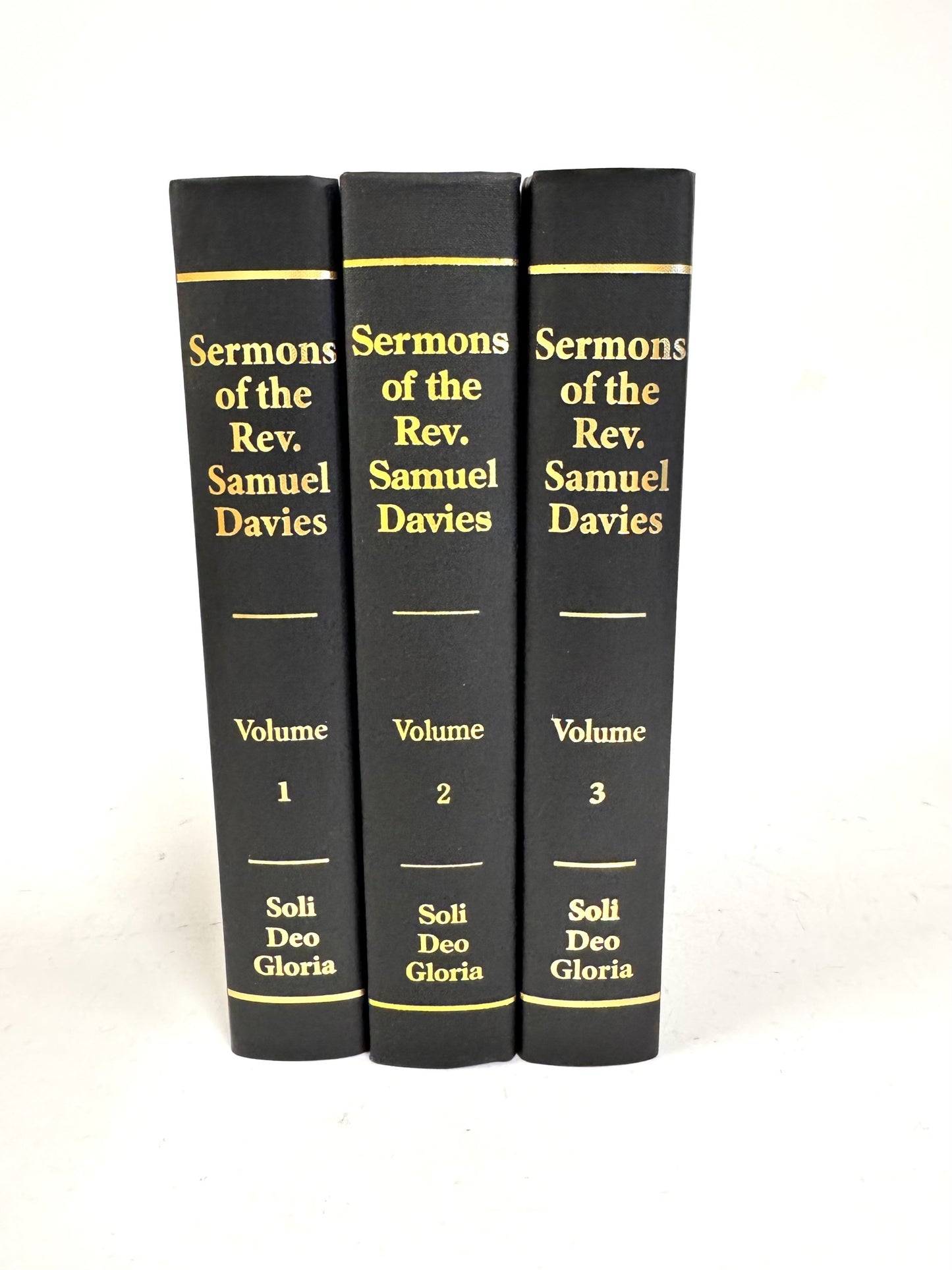 Works of Samuel Davies 3 vol. set