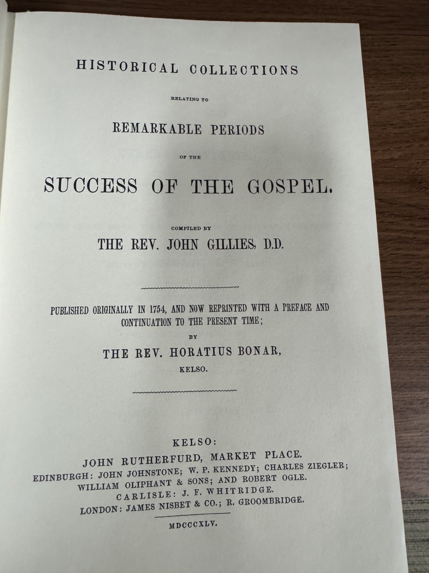 Historical Collections of Accounts of Revival