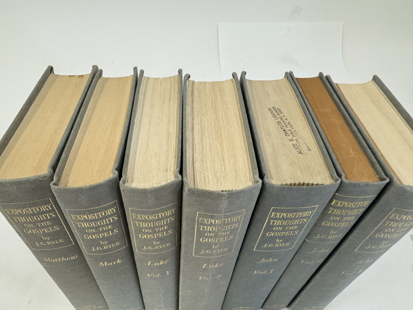 Expository Thoughts on the Gospels 7 vol. set