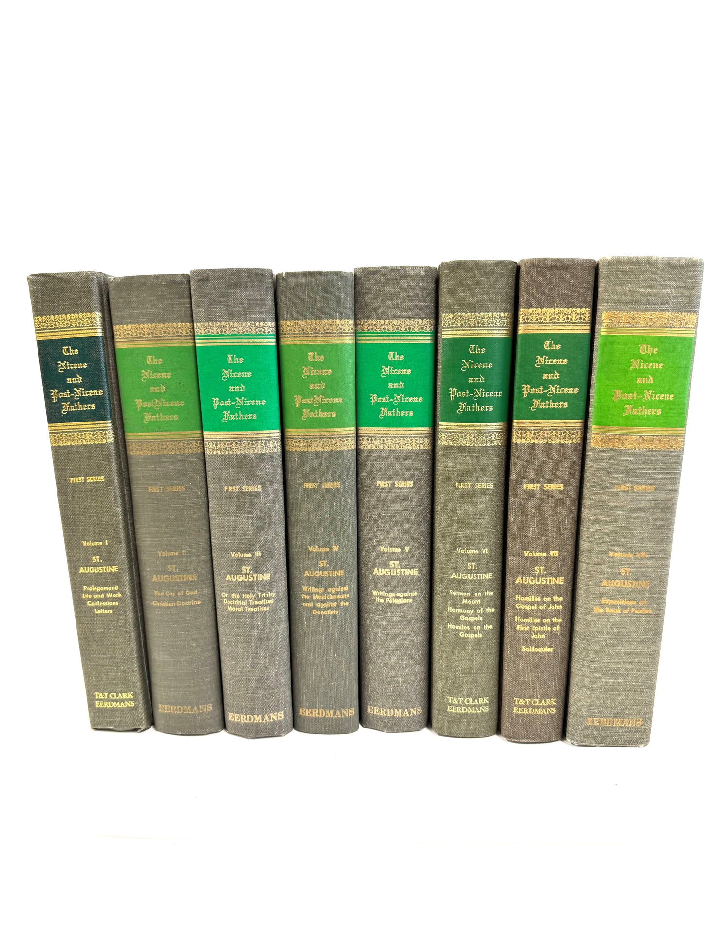 Nicene and Post-Nicene Fathers: St. Augustine (8 Volumes)
