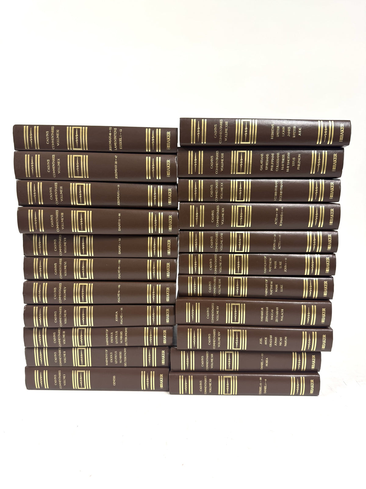 Calvin's Commentaries 22 vol. set