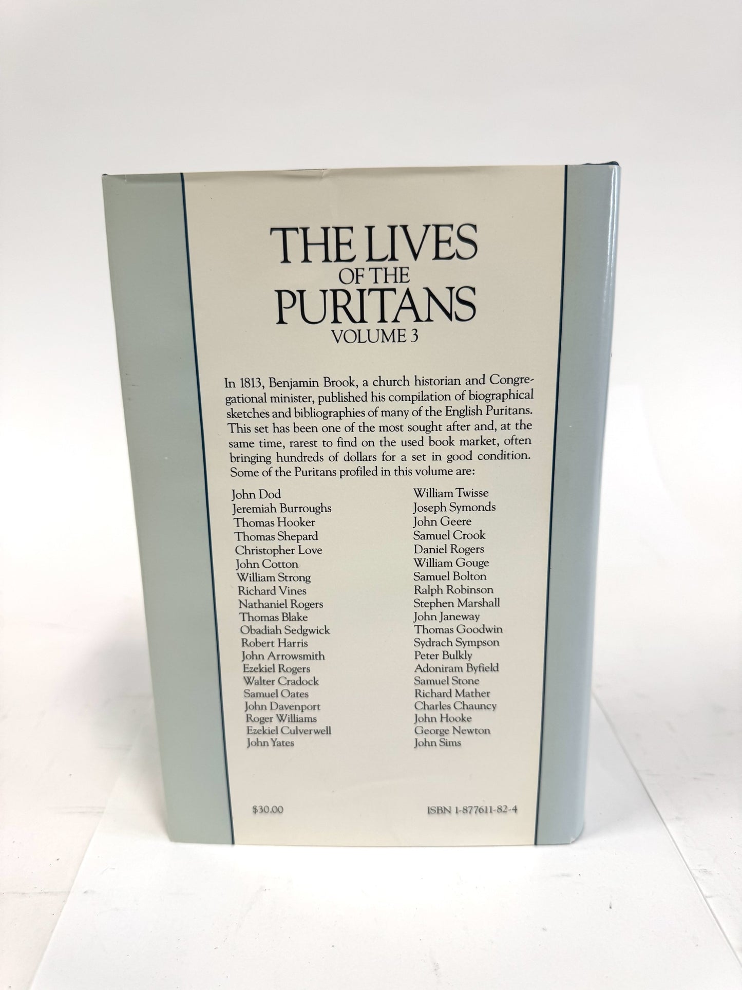 The Lives of the Puritans 3 vol. set