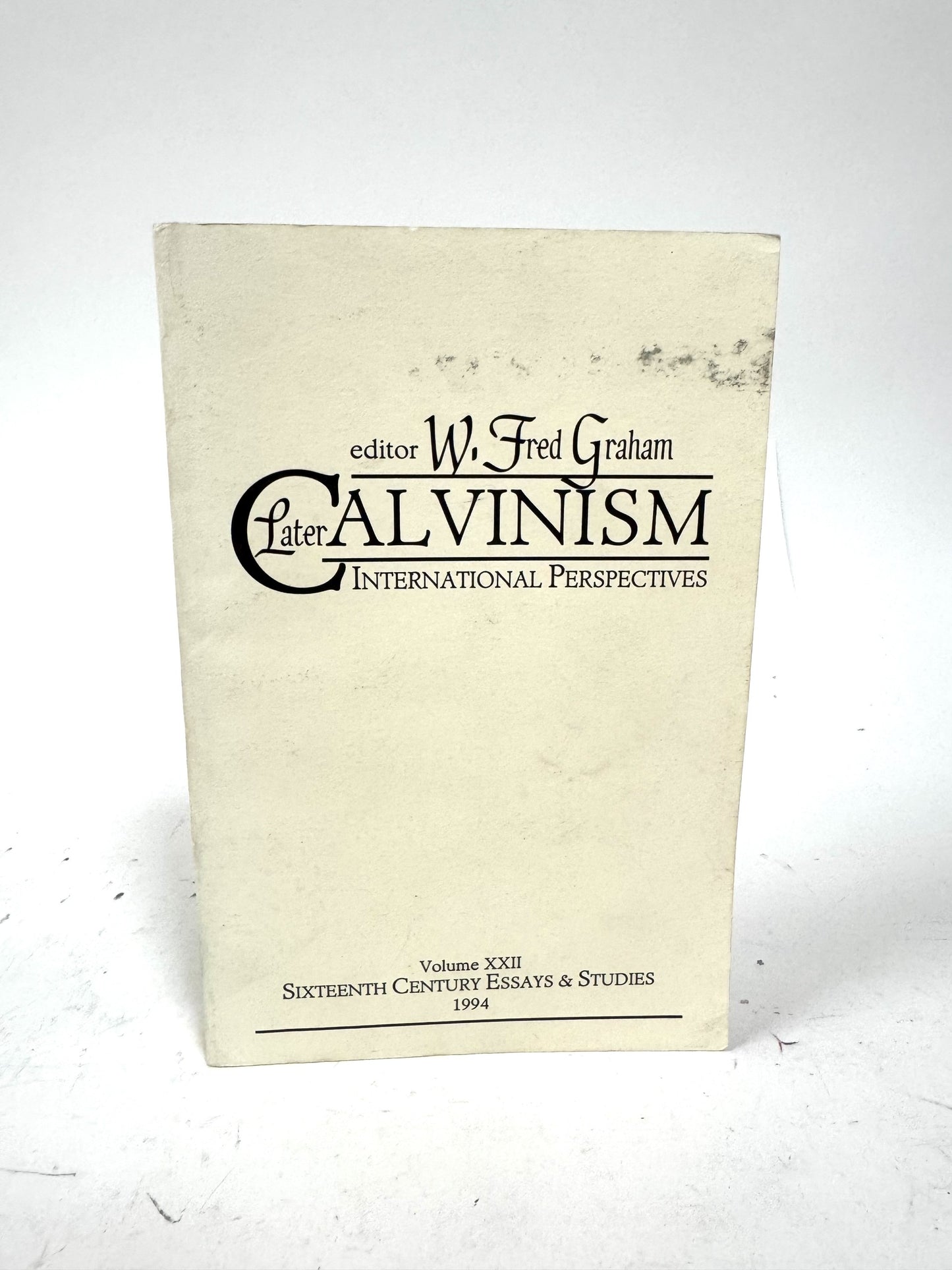 Later Calvinism