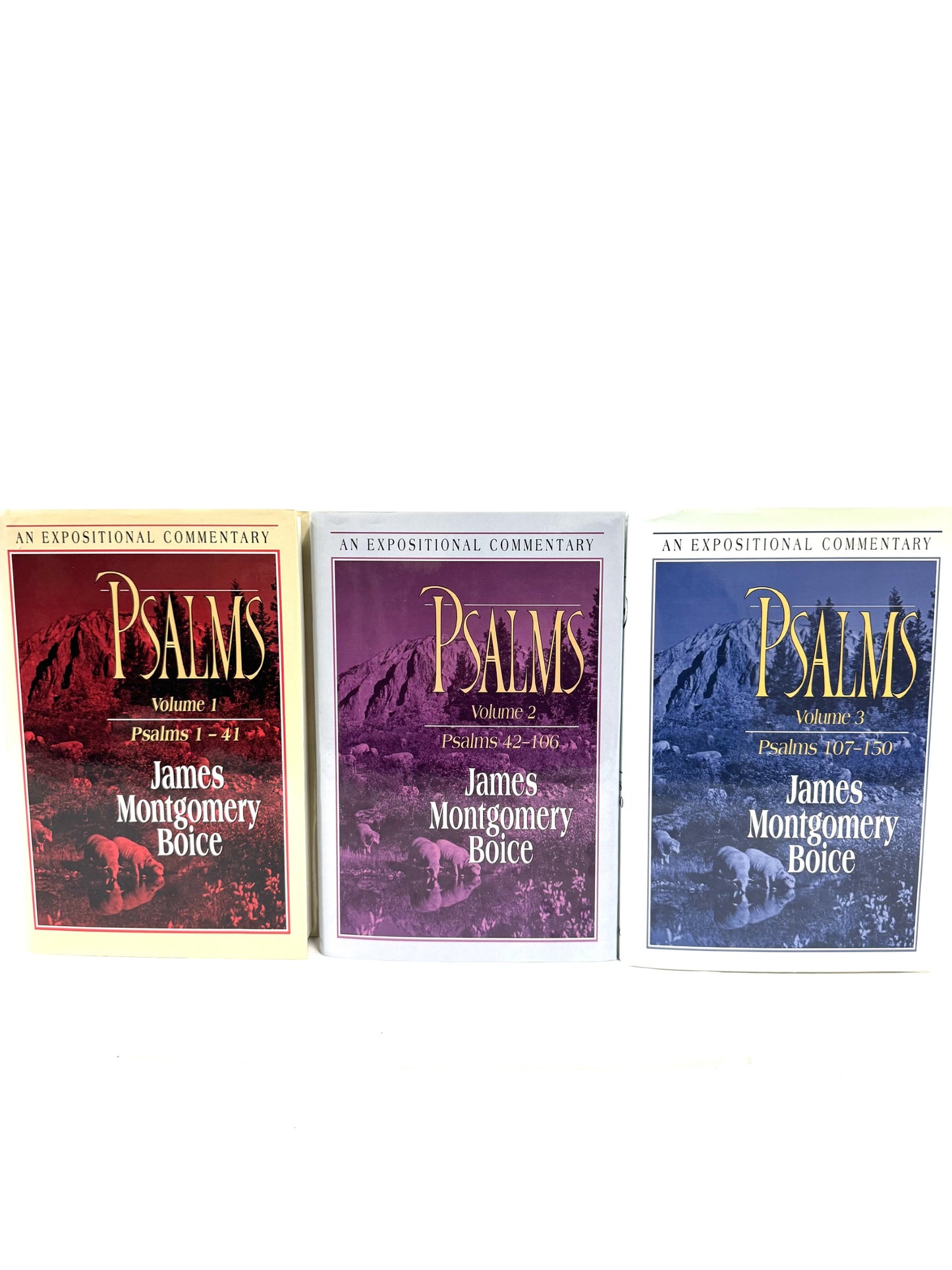 Psalms: An Expositional Commentary 3 vol. set