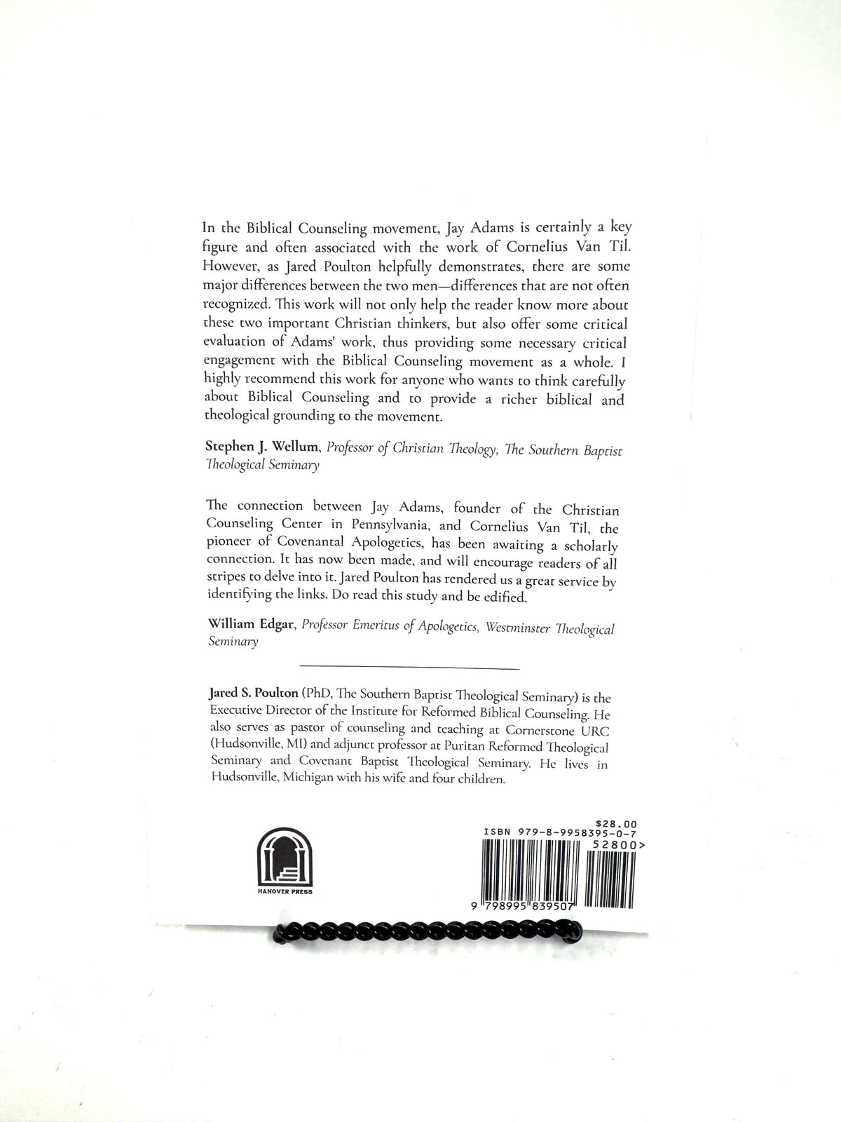 Van Til's Counseling Movement