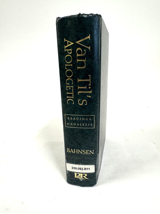 Van Til's Apologetic