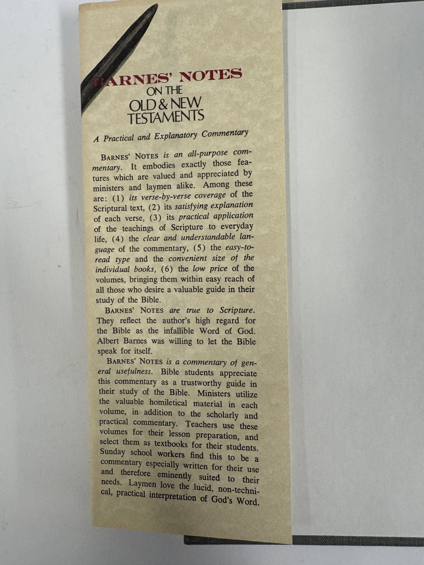 Barnes' Notes on the Old and New Testaments 27 vol. complete set