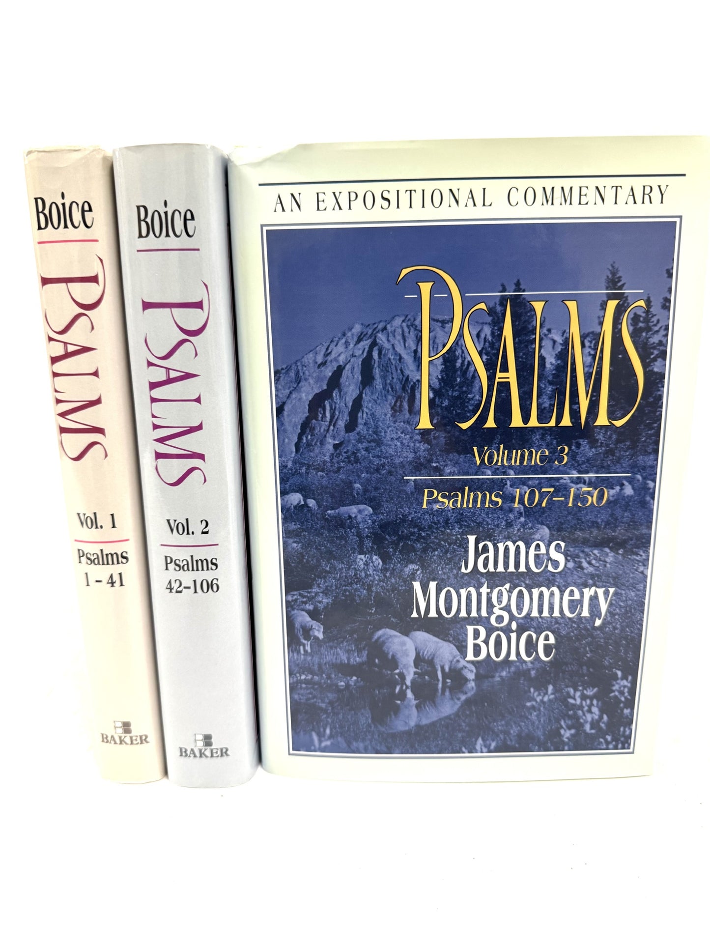 Psalms: An Expositional Commentary 3 vol. set