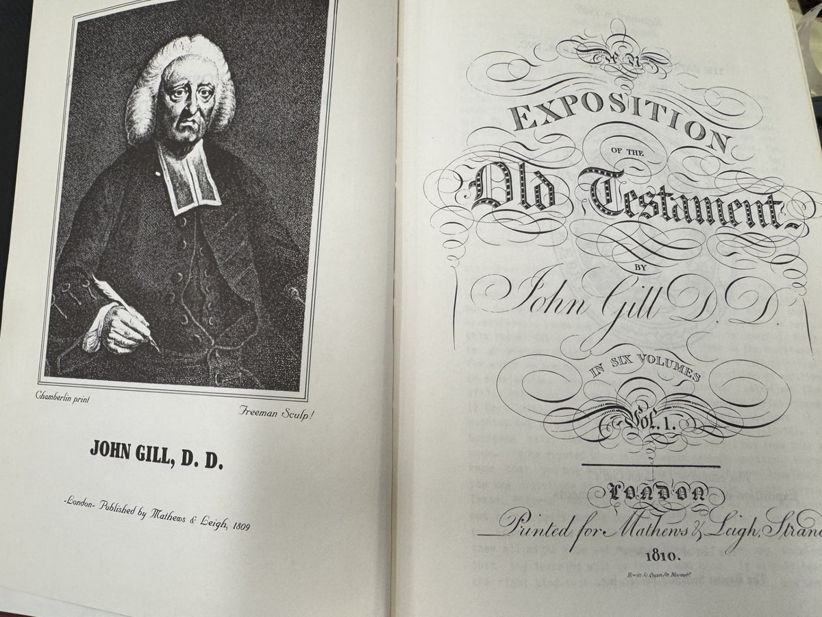 Exposition of the Old & New Testaments 9 vol. set by John Gill
