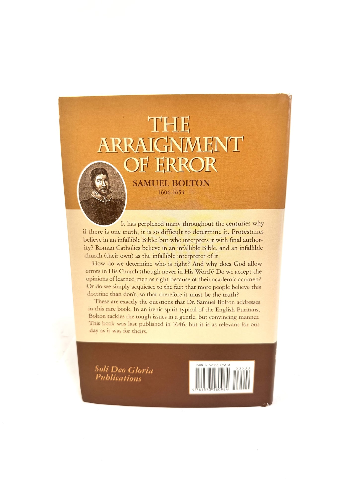The Arraignment of Error