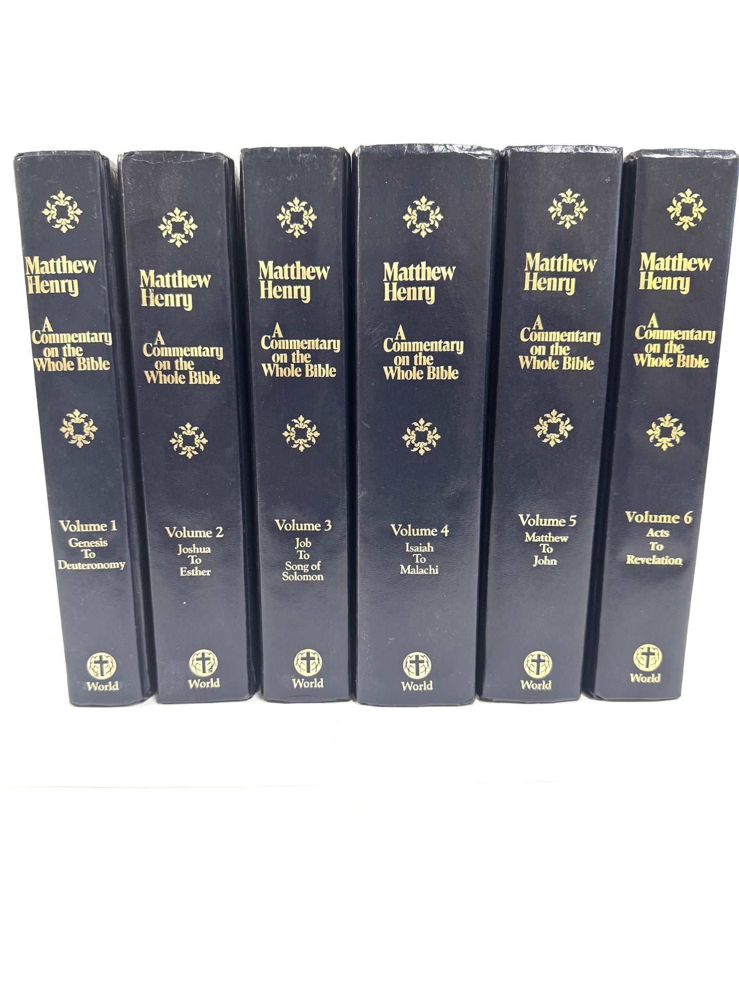 Matthew Henry Commentary 6 vol. set