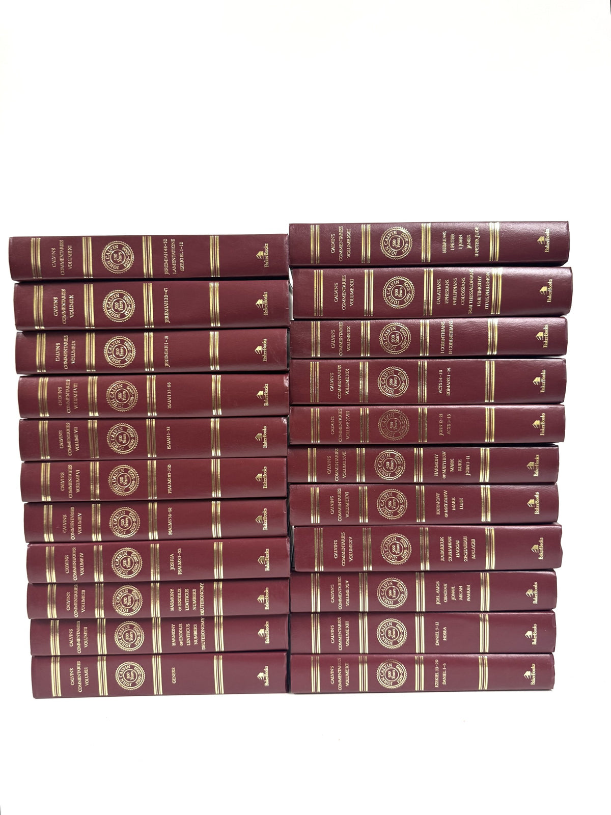 Calvin's Commentaries 22 vol. set (500th Anniversary Edition)