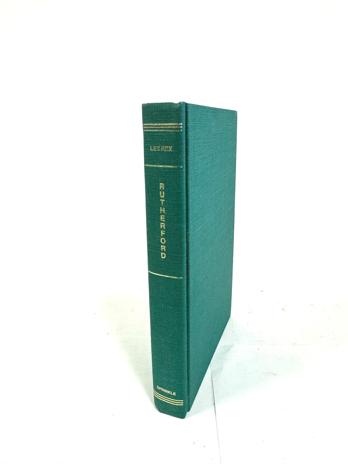 Cle Rex Bookstore Lex Rex – Puritan Reformed Bookstore