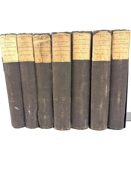 Exposition of the Epistle to the Hebrews 7 vol. set
