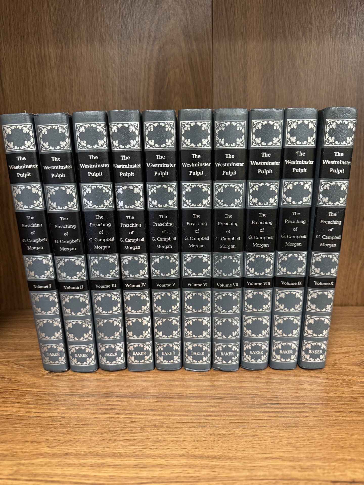 The Westminster Pulpit:  Preaching of G. Campbell Morgan 10 v. set