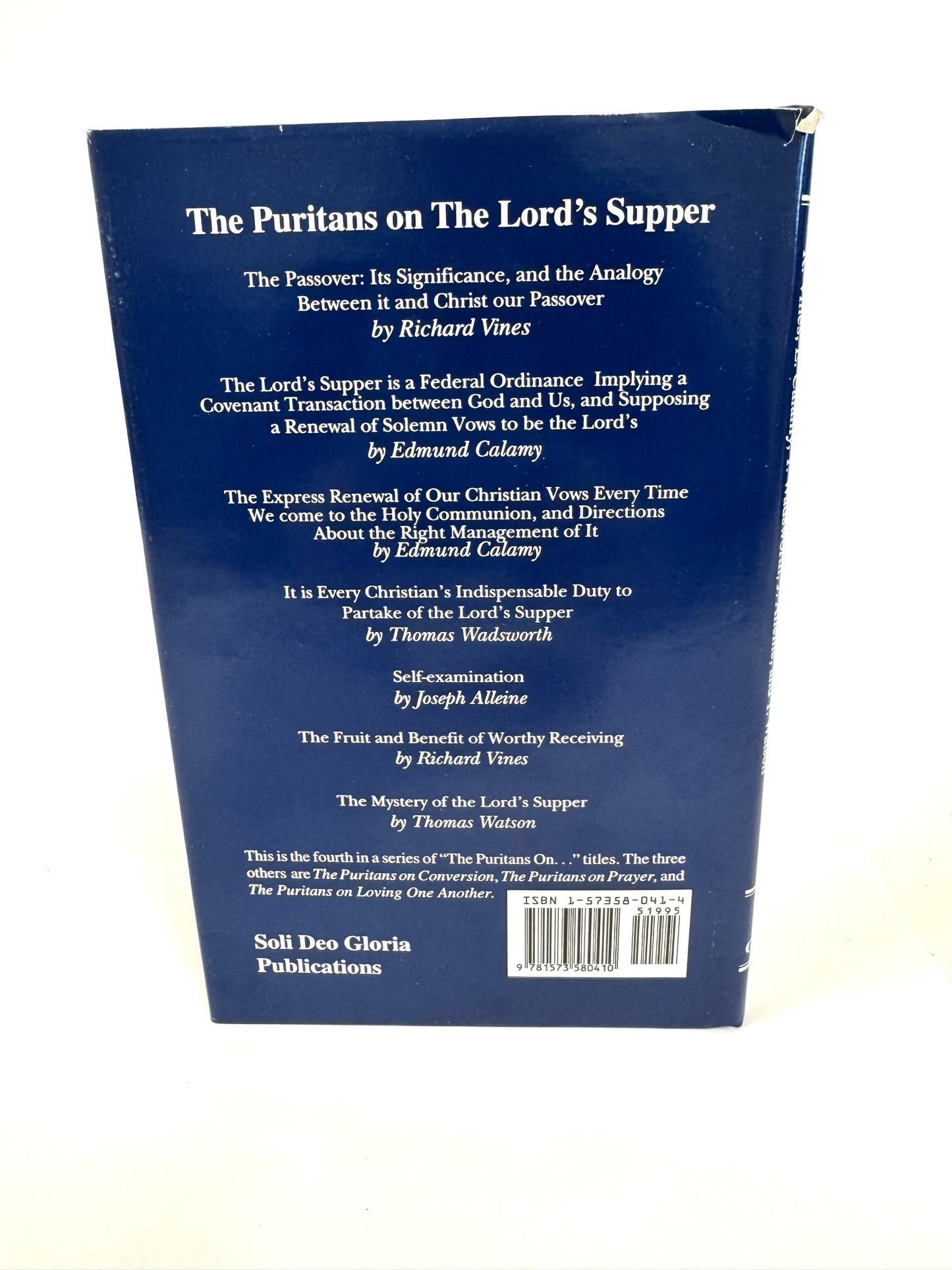 Puritans on the Lord's Supper