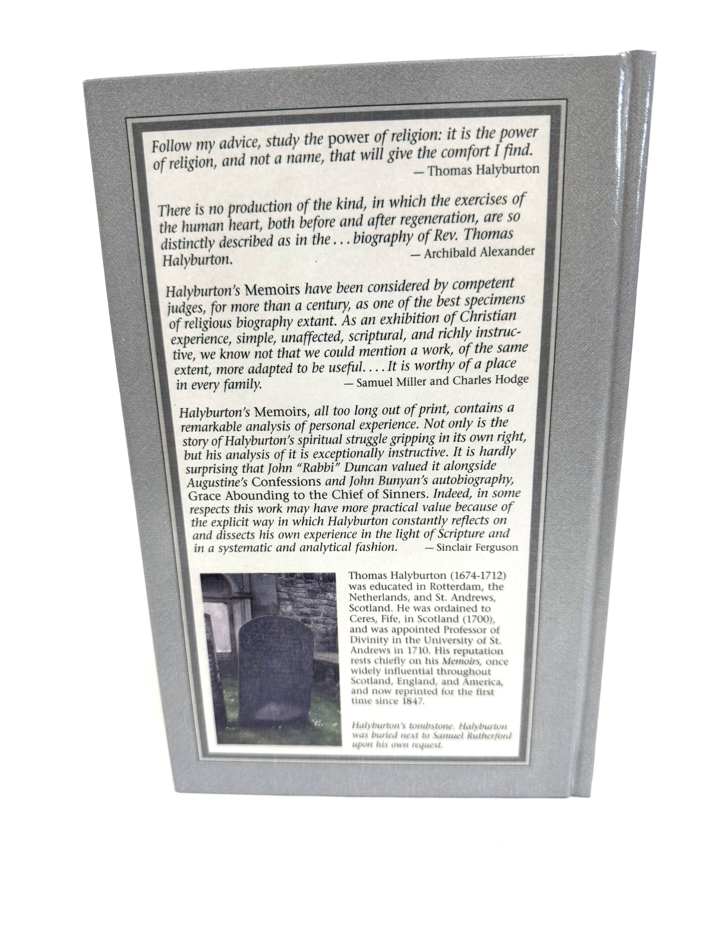 Memoirs of Thomas Halyburton