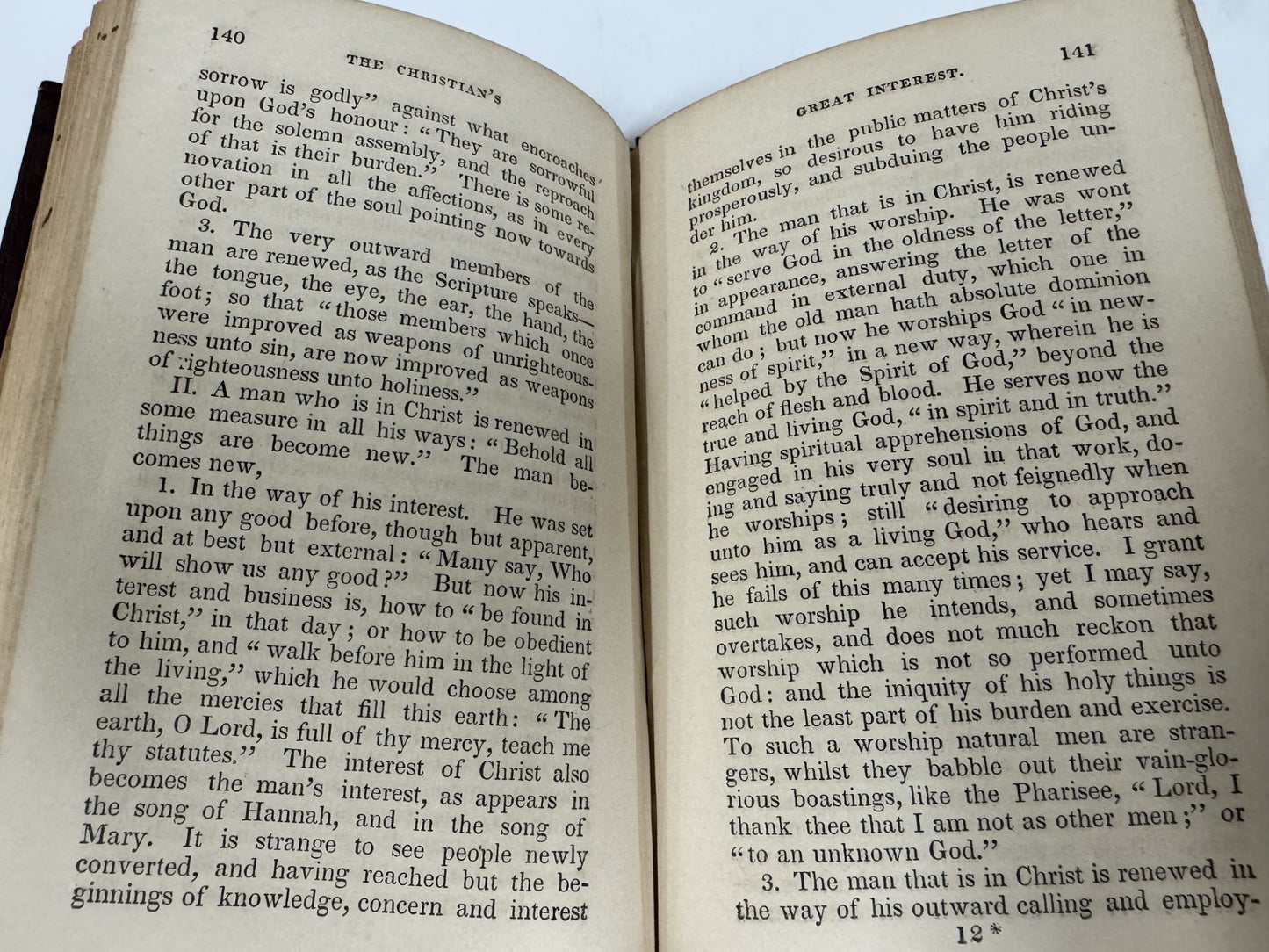 Christian's Great Interest