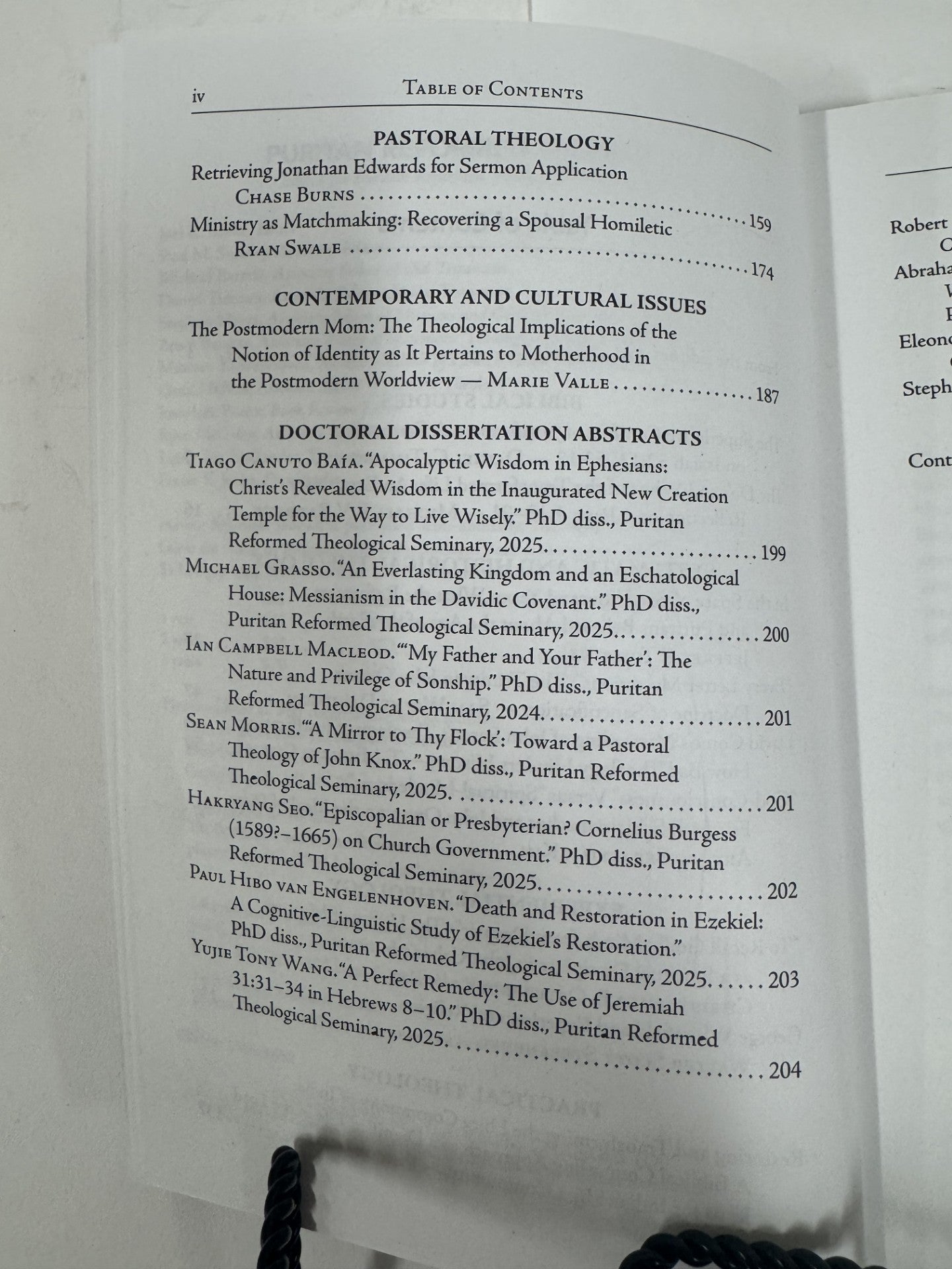 Puritan Reformed Journal January 2026