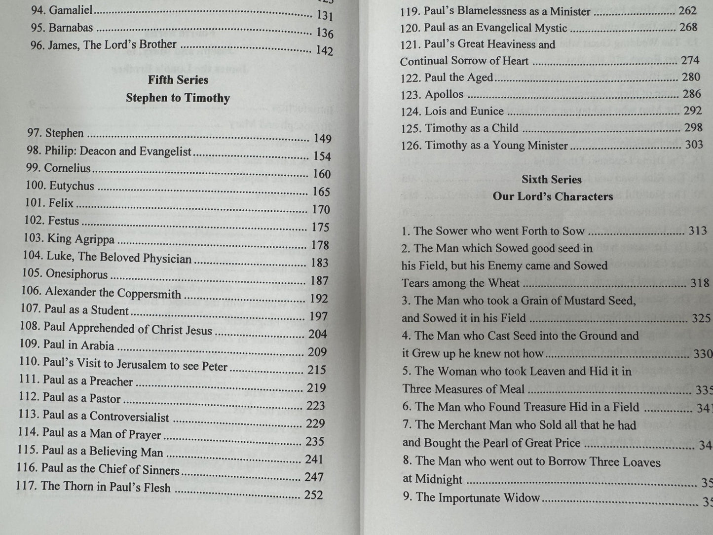 Bible Characters - People from the New Testament